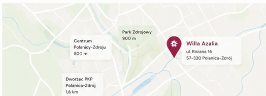 Położenie obiektu na mapie